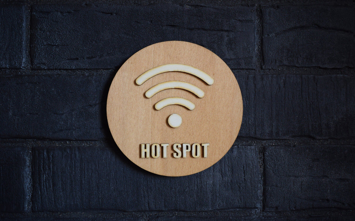 Hot Spot, Wi-Fi, Internet Sign, Door sign, Wall sign, Toilet Door Sign, Wood Gift, Wood Decor