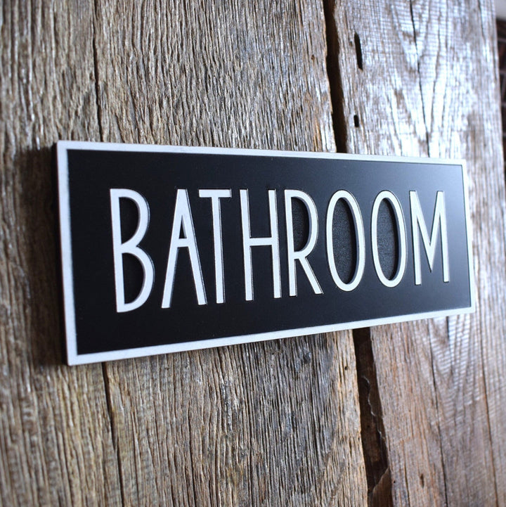 Bathroom Door Sign, Unisex Toilet Door Sign, Gender Neutral Bathroom Sign, Toilet Door Sign, Toilet Decor, Toilet Plate, Toilet Plaque