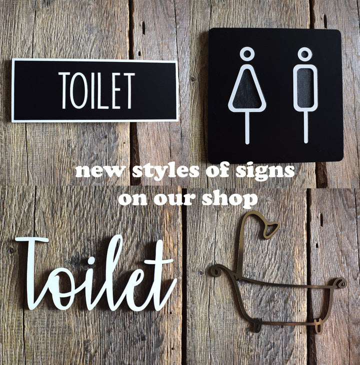 Staff only Sign, Door Sign, Employees Sign, Toilet Door Sign, Wood Gift, Wood Decor