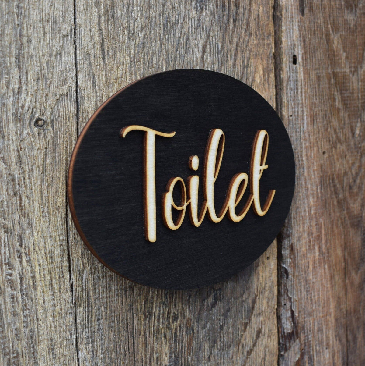 Unisex Toilet Door Sign, WC Sign, Restroom Door Sign, Toilet Decor, Toilet Plate, Toilet Plaque, Toilets Sign, Bathroom, Cabin Sign.
