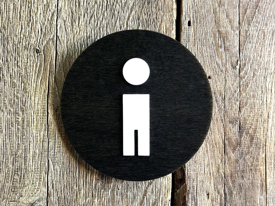 Top Luxury Men Toilet Door Sign, WC Sign, Restroom Door Sign, Toilet Decor, Toilet Plate, Toilet Plaque, Toilets Sign, Bathroom, Toilet